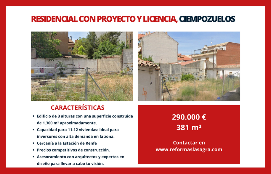 Terrain dans Ciempozuelos, Madrid à vendre - Plan d’étage – Image 1 sur 5