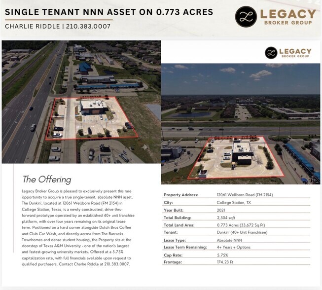 12061 FM 2154, College Station, TX à vendre - Photo de l’immeuble – Image 2 sur 7