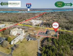 140 Medical Center Dr, Gaffney, SC - VUE AÉRIENNE  vue de carte