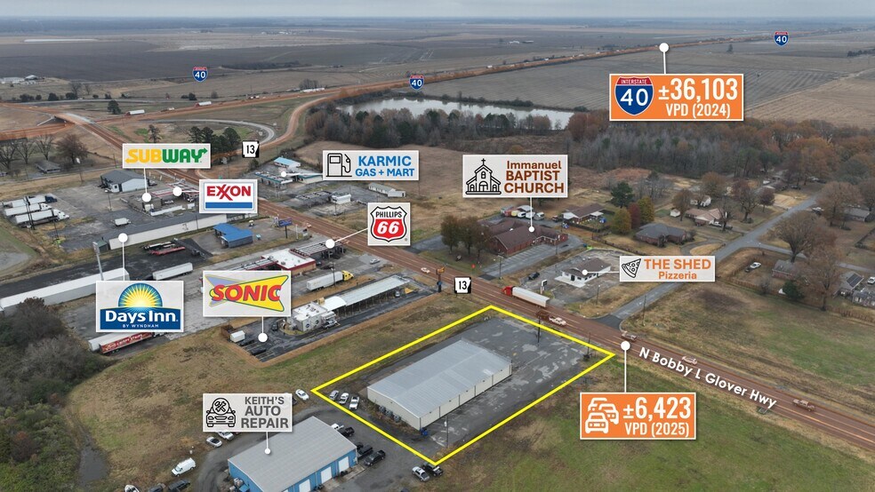 1395 N Bankhead, Carlisle, AR à vendre - Photo de l’immeuble – Image 2 sur 9