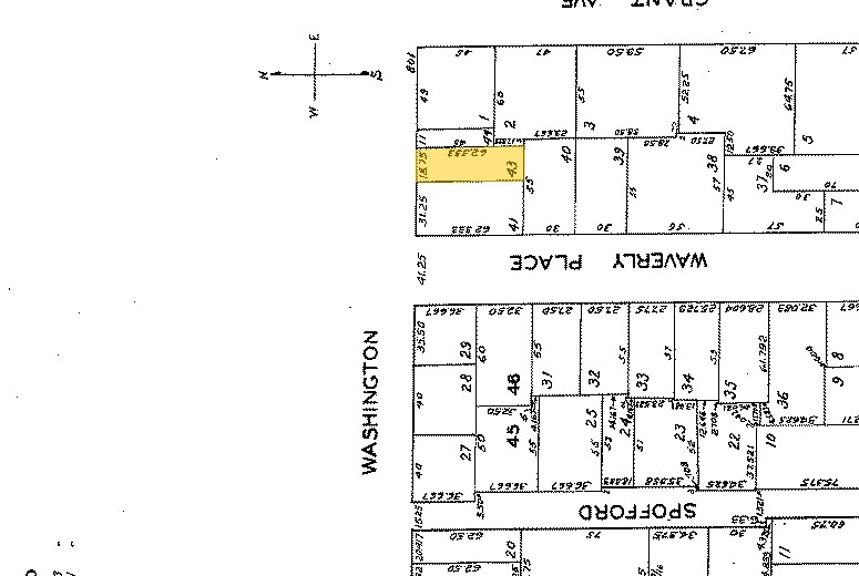 815-817 Washington St, San Francisco, CA à louer - Plan cadastral – Image 2 sur 6