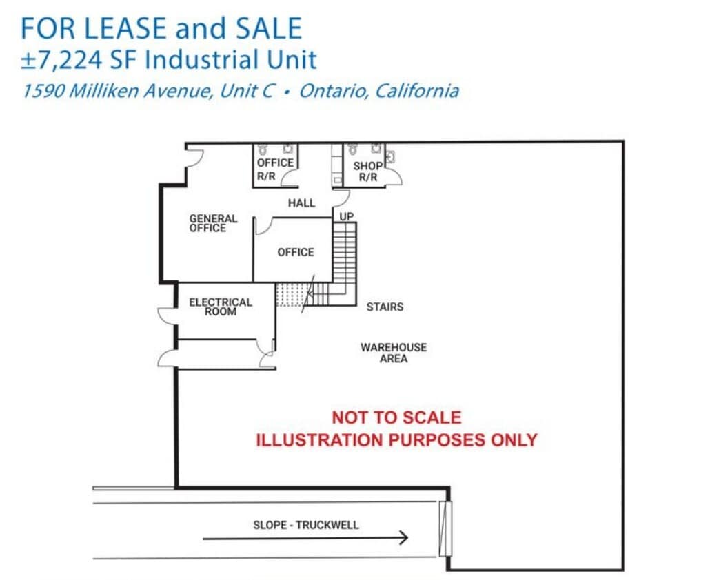 1590 S Milliken Ave, Ontario, CA 91761 - Lot C -  - Plan d’étage - Image 1 of 1