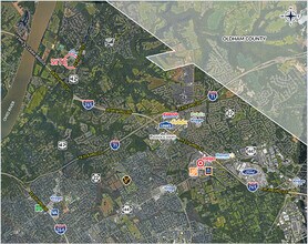 5490 Timber Ridge Dr, Suites 101 & 202, Prospect, KY - VUE AÉRIENNE  vue de carte
