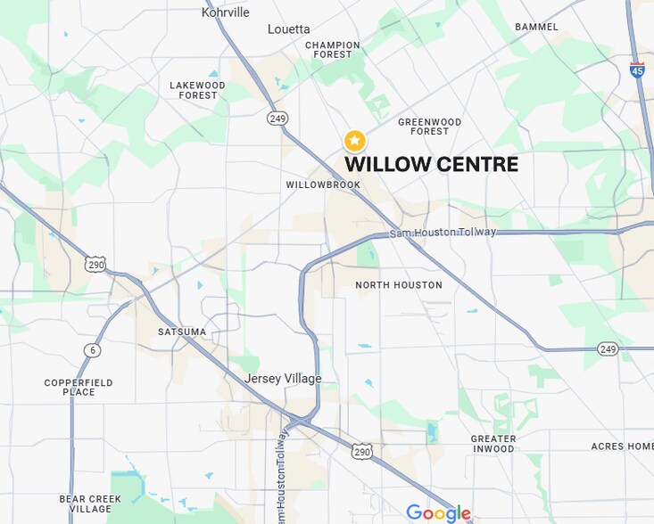 12828 Willow Centre Dr, Houston, TX à vendre - Photo de l’immeuble – Image 3 sur 4