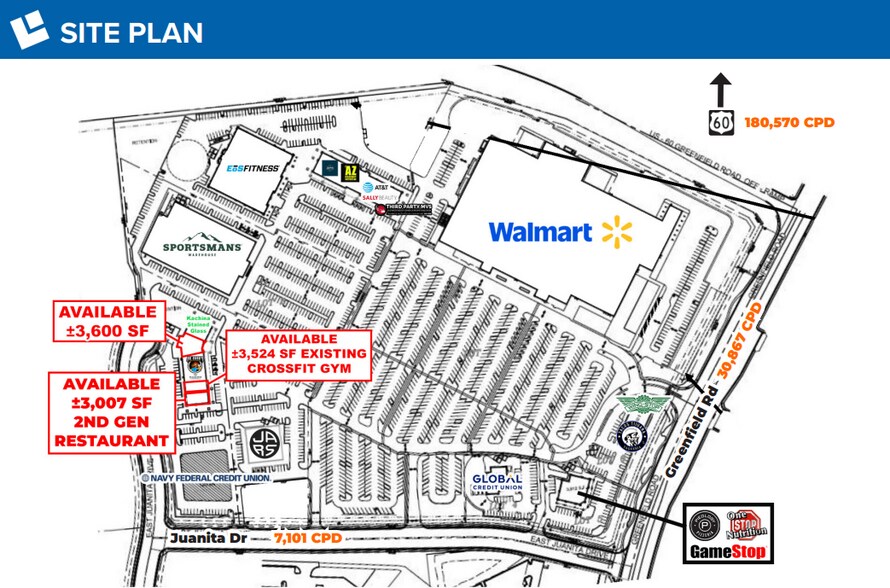 N Greenfield Rd, Mesa, AZ à louer - Photo de l’immeuble – Image 3 sur 10