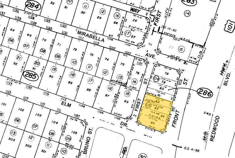 947-959 Front St, Novato, CA à louer - Plan cadastral – Image 3 sur 23