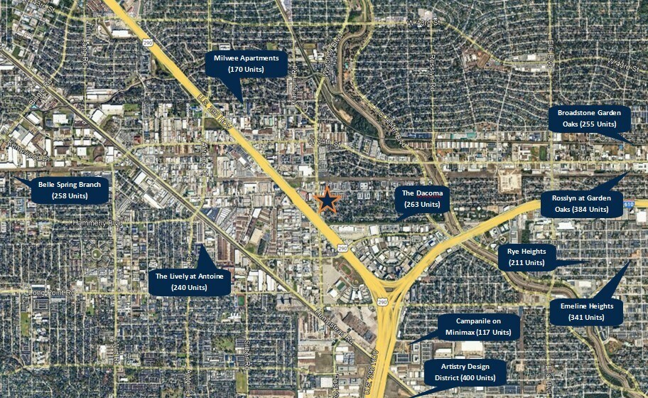 2802 Mangum rd, Houston, TX à vendre - Photo de l’immeuble – Image 2 sur 2