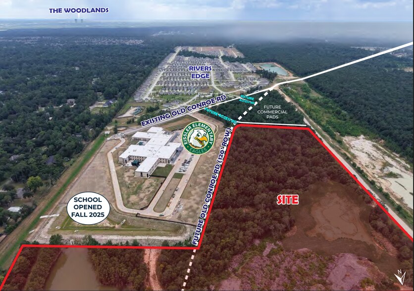 14051 Old Conroe Rd, Conroe, TX à vendre - Photo principale – Image 1 sur 6