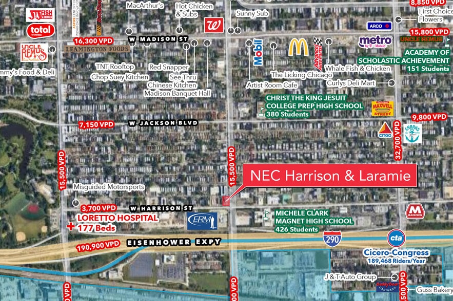 518 S Laramie Ave, Chicago, IL à louer - Aérien – Image 2 sur 16