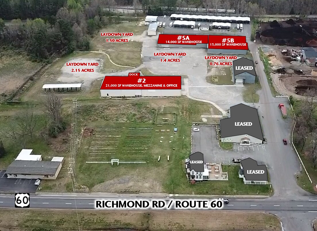 7822 Richmond Rd, Toano, VA à louer Photo de l’immeuble– Image 1 sur 17