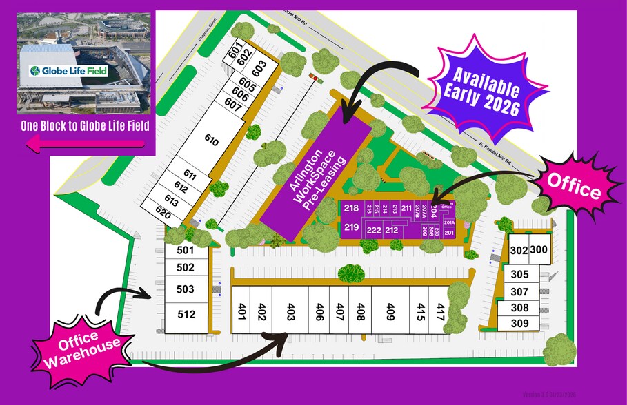 2008 E Randol Mill Rd, Arlington, TX à louer - Photo de l’immeuble – Image 3 sur 34