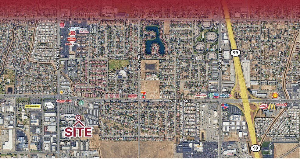 4701 White Ln, Bakersfield, CA à louer - Photo de l’immeuble – Image 3 sur 5