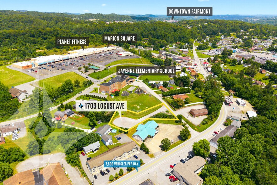1703 Locust Ave, Fairmont, WV à vendre - Photo de l’immeuble – Image 3 sur 4
