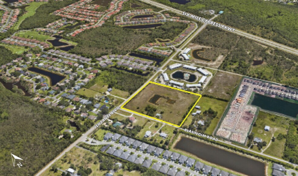 11941 Blasingim Rd, Fort Myers, FL à vendre - Aérien – Image 2 sur 8