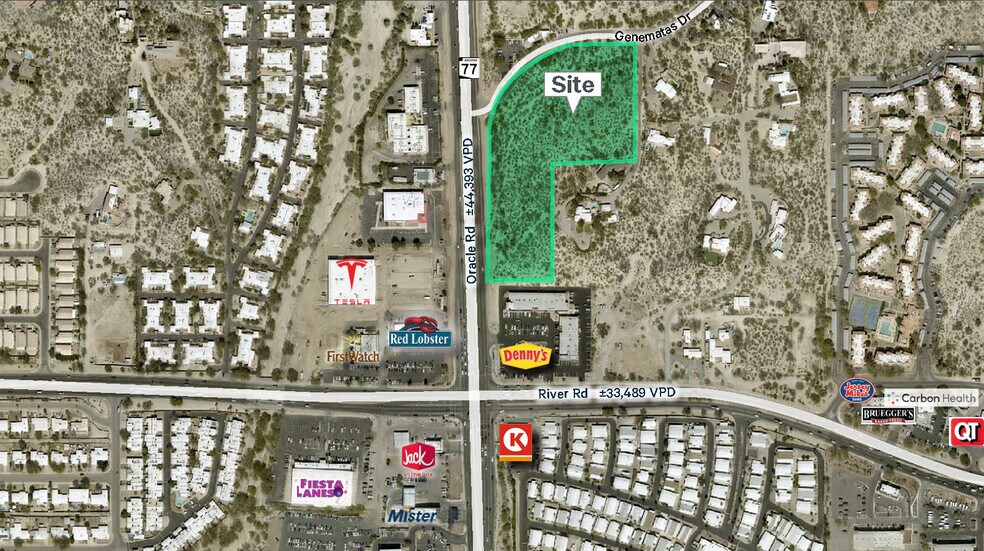 SE Oracle Rd & Genematas Dr, Tucson, AZ à vendre - Photo de l’immeuble – Image 1 sur 2