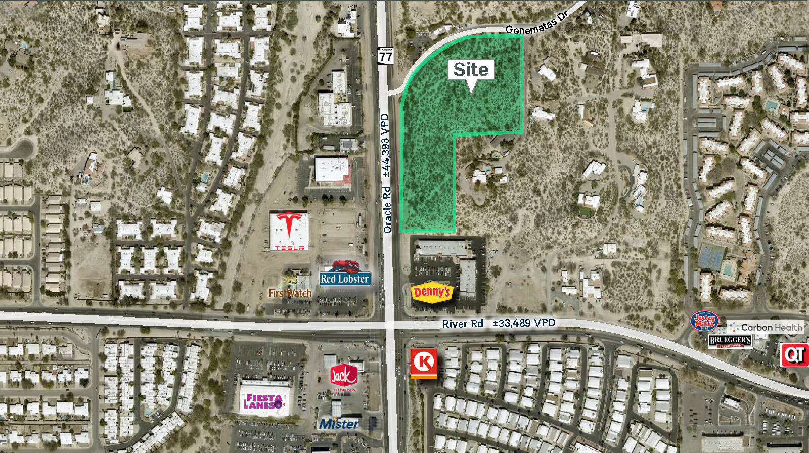SE Oracle Rd & Genematas Dr, Tucson, AZ à vendre Photo de l’immeuble– Image 1 sur 3