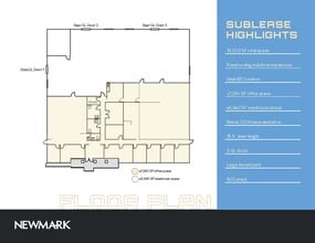 1821 McGaw Ave, Irvine, CA à louer Plan d’étage– Image 1 sur 2