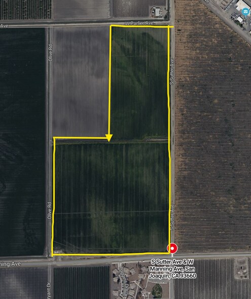 APN 033-160-18s, San Joaquin, CA à vendre - Aérien – Image 2 sur 2