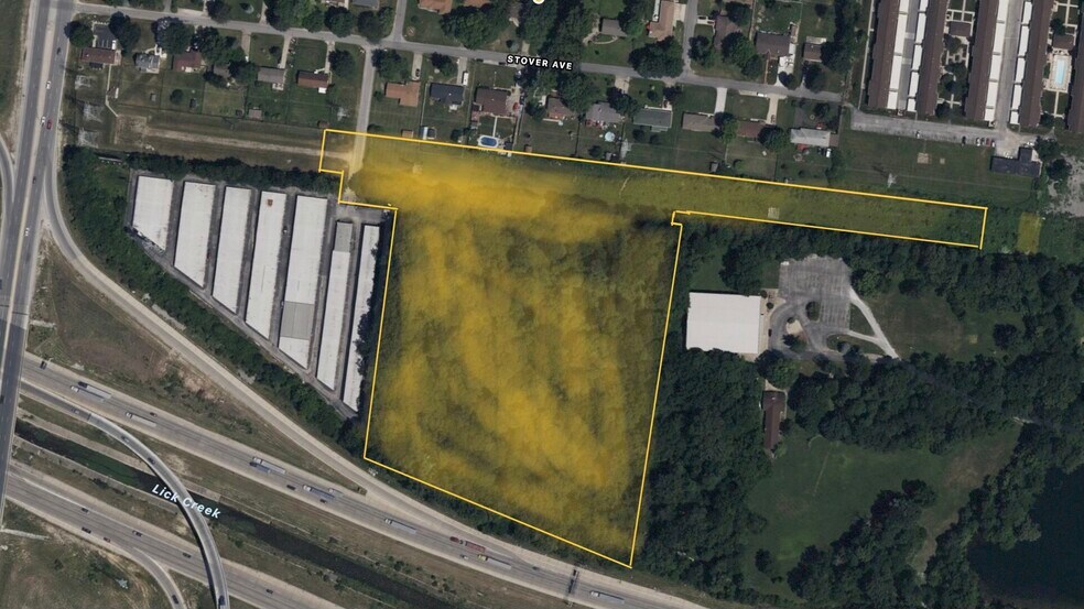 605 Stover Ave, Indianapolis, IN à vendre - Aérien – Image 1 sur 1