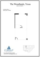 25025 N I-45 Fwy, The Woodlands, TX à louer Plan de site– Image 1 sur 1