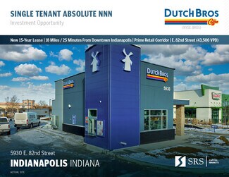 Plus de détails pour 5930 82nd St, Indianapolis, IN - Local commercial à vendre