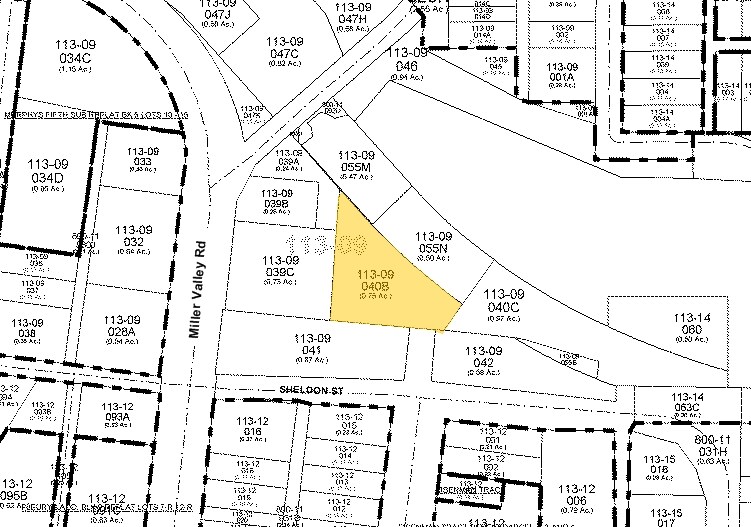303 N Summit Ave, Prescott, AZ à louer - Plan cadastral – Image 3 sur 3