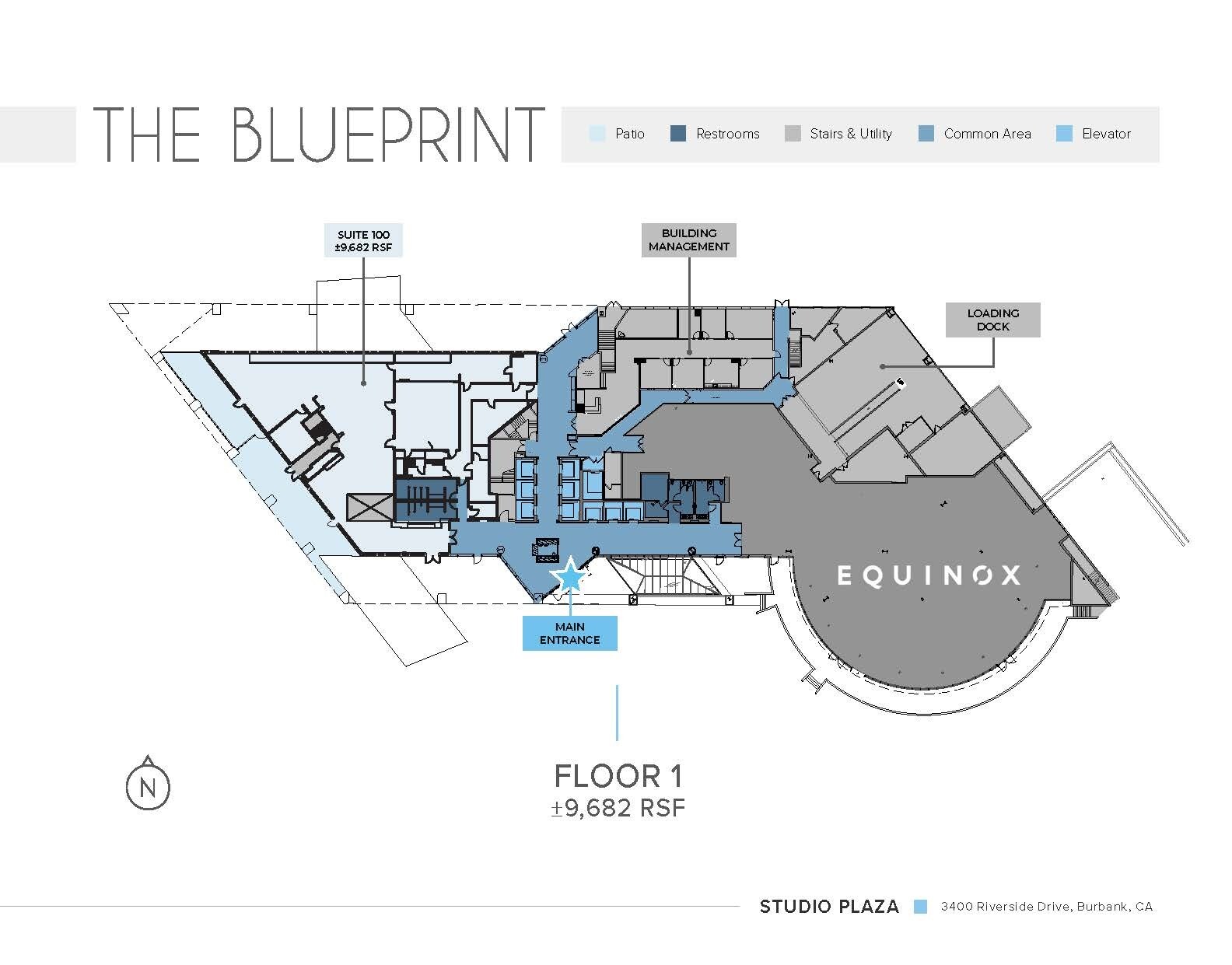 3400 W Riverside Dr, Burbank, CA à louer Plan d’étage– Image 1 sur 1