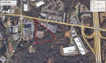 0 Wilkinson, Charlotte, NC - VUE AÉRIENNE  vue de carte