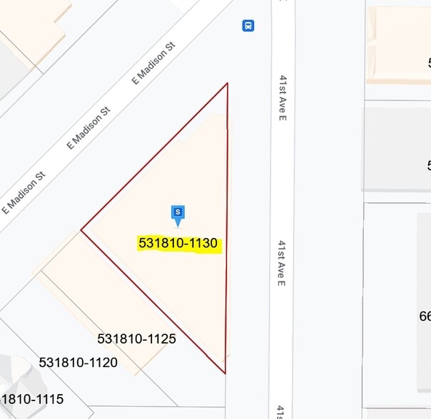 4029-4033 E Madison St, Seattle, WA à louer - Plan cadastral – Image 2 sur 2