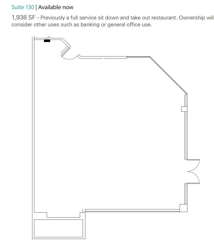 888 Prospect St, La Jolla, CA à louer Plan d’étage– Image 1 sur 1