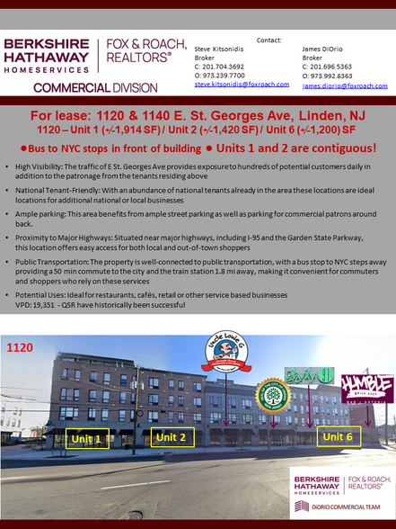 1140 E Saint Georges Ave, Linden, NJ à louer - Photo de l’immeuble – Image 1 sur 9