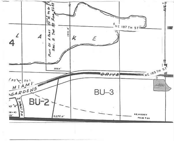1802 NE 185th St, Miami, FL à louer - Plan cadastral – Image 2 sur 5