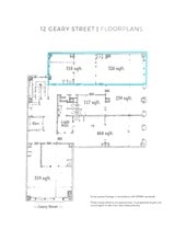 10-12 Geary St, San Francisco, CA à louer Plan de site– Image 1 sur 10