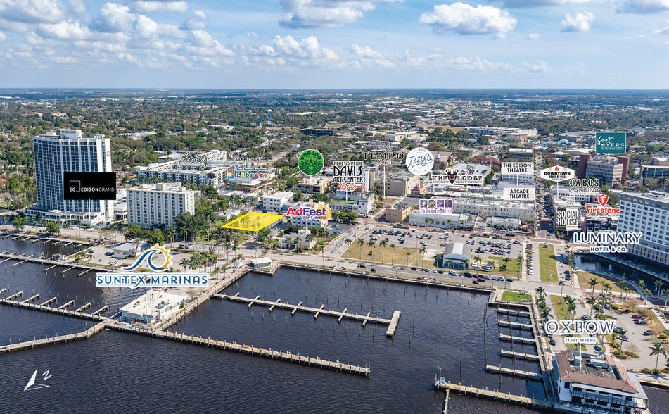 2401 Bay St, Fort Myers, FL à vendre - Aérien – Image 3 sur 13