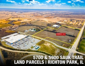 5700 Sauk Trail, Richton Park, IL - VUE AÉRIENNE  vue de carte - Image1