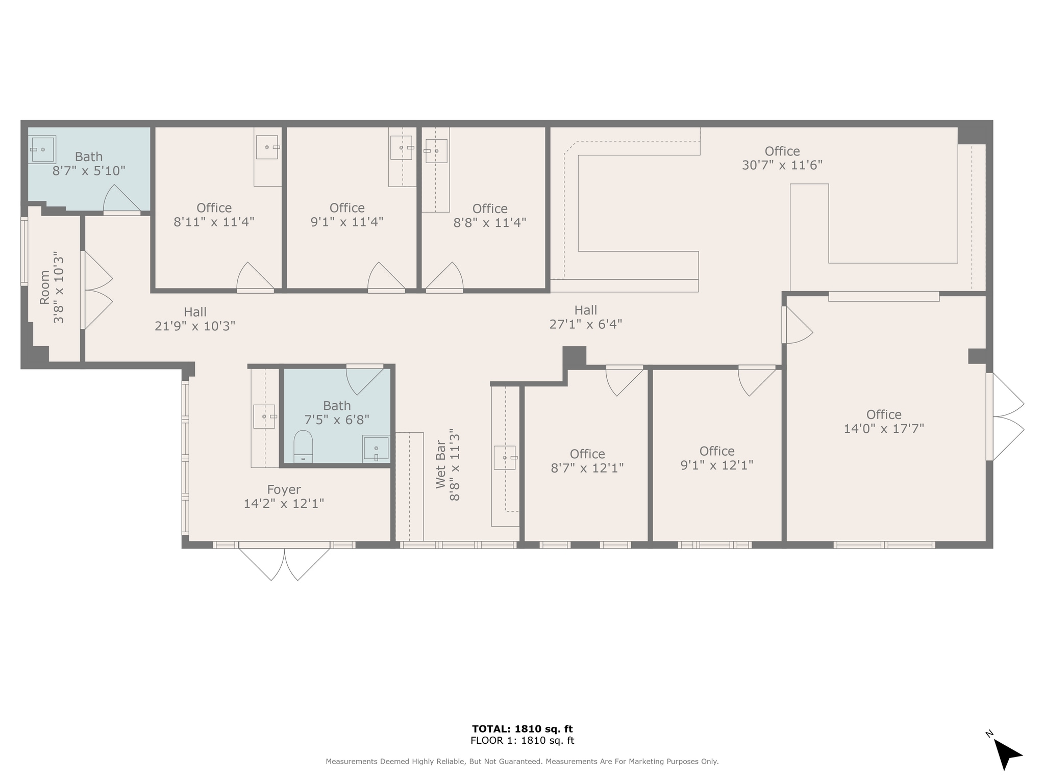 245 W SH 114, Southlake, TX à louer Plan d’étage– Image 1 sur 1