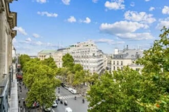 24 Rue Des Capucines, Paris, PAR - VUE AÉRIENNE vue de carte
