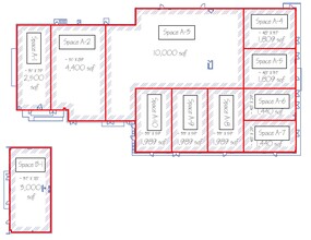 100 Norcross St, Roswell, GA à louer Plan de site– Image 1 sur 1