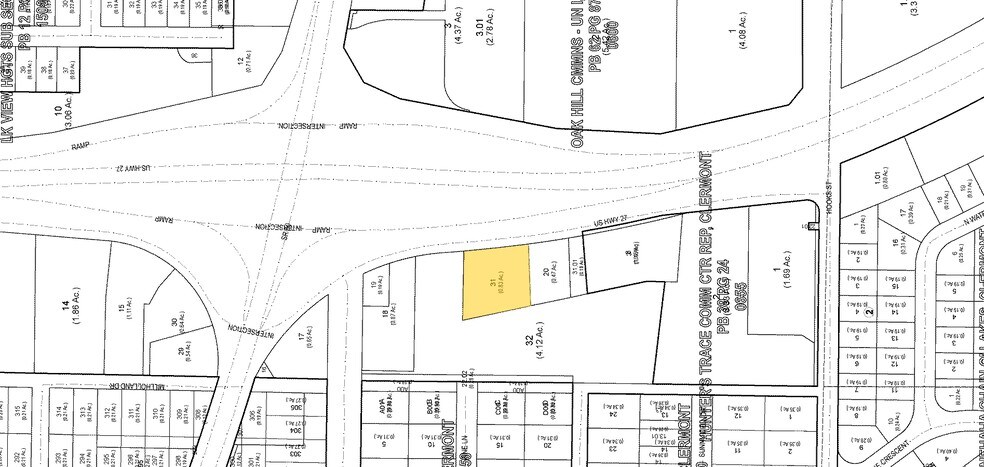 1710 Us Highway 27, Clermont, FL à vendre - Plan cadastral – Image 2 sur 2