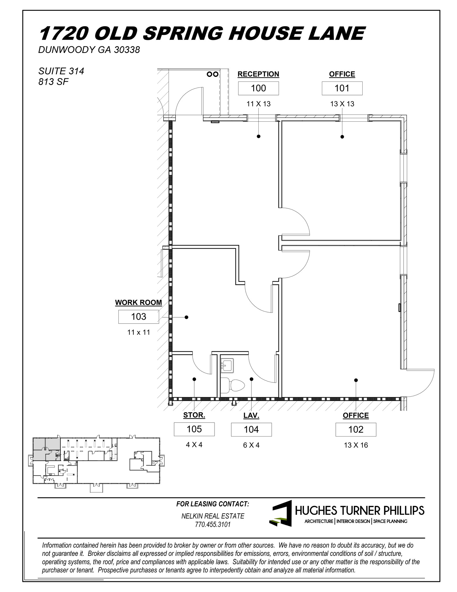 1720 Old Spring House Ln, Atlanta, GA à louer Plan de site– Image 1 sur 1