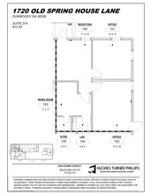 1720 Old Spring House Ln, Atlanta, GA à louer Plan de site– Image 1 sur 1