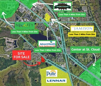Plus de détails pour Neptune Rd, Kissimmee, FL - Terrain à vendre