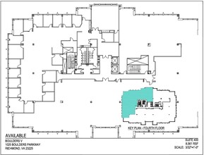 7501 Boulder View Dr, North Chesterfield, VA à louer Plan d’étage– Image 1 sur 1