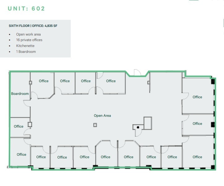 1800 Argyle St, Halifax, NS à louer Plan d’étage– Image 1 sur 1