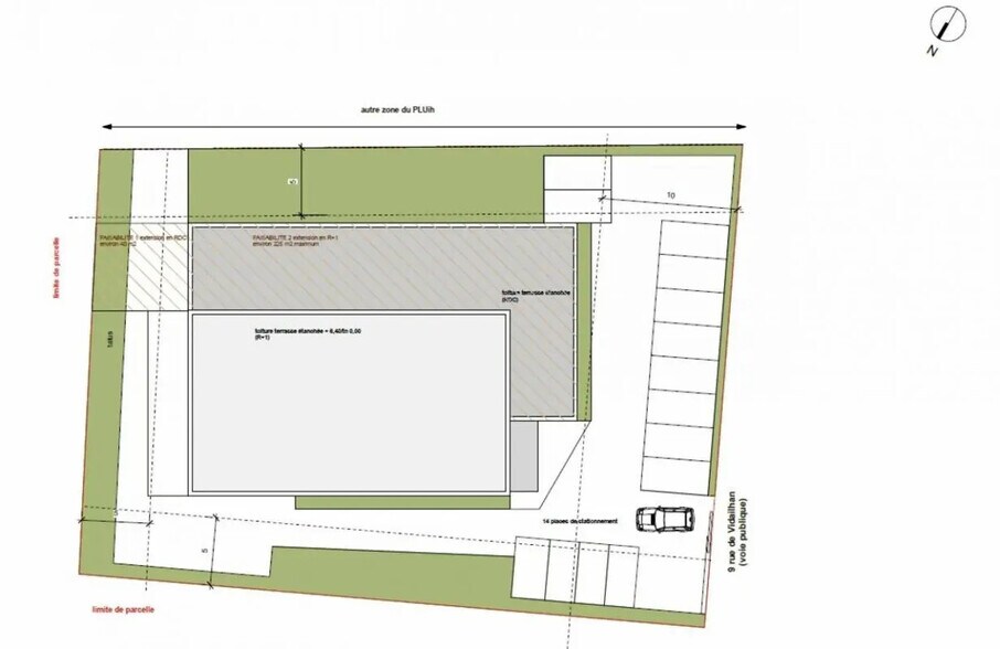 Bureau dans Balma à louer - Plan d’étage – Image 3 sur 5