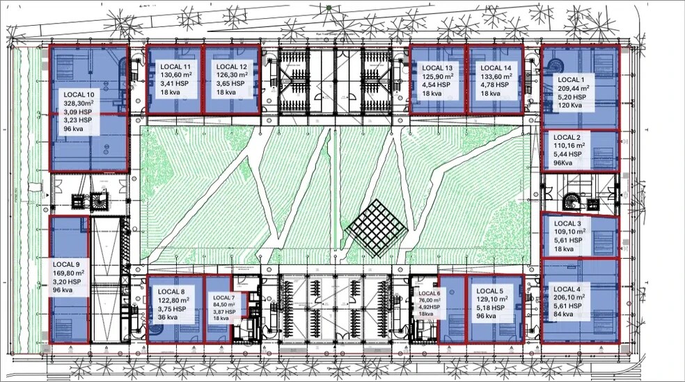 6 Rue Galvani, Massy à louer - Plan d’étage – Image 2 sur 2