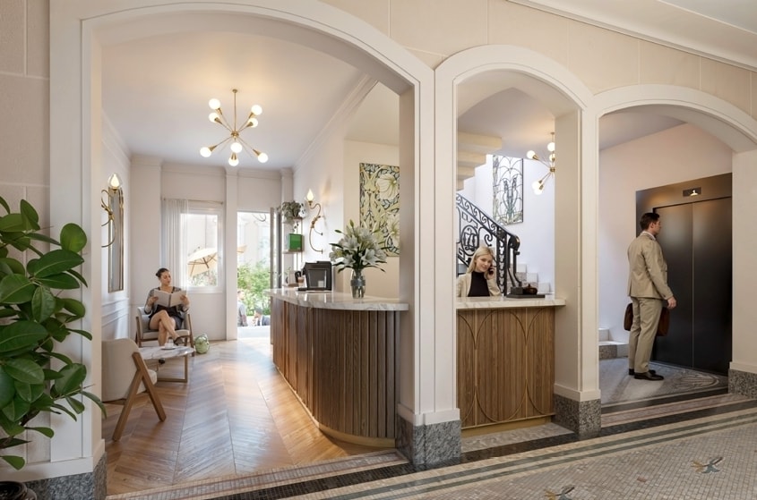 105 Rue Jouffroy D'Abbans, Paris à vendre Hall d’entrée– Image 1 sur 3