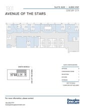 1901 Avenue of the Stars, Los Angeles, CA à louer Plan d’étage– Image 1 sur 1
