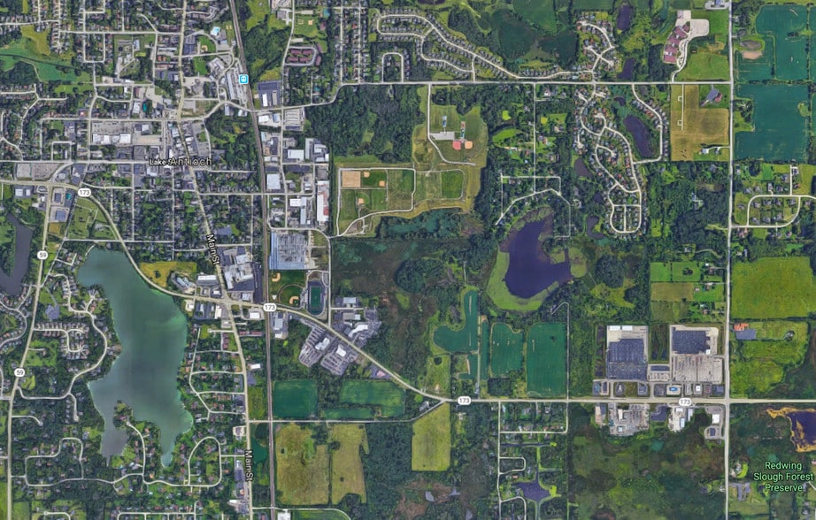 IL Route 173 & Brown Rd, Antioch, IL à vendre - Aérien – Image 3 sur 5