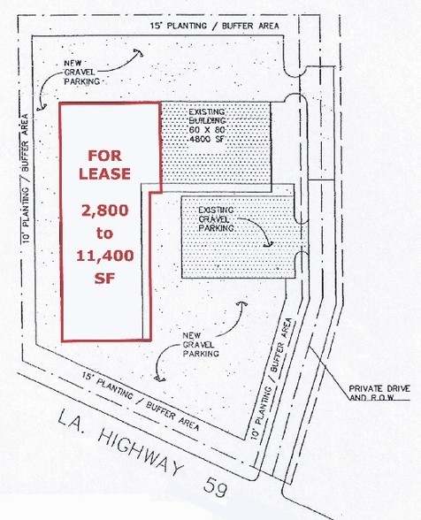 2040 Hwy 59, Mandeville, LA à louer - Plan cadastral – Image 2 sur 7